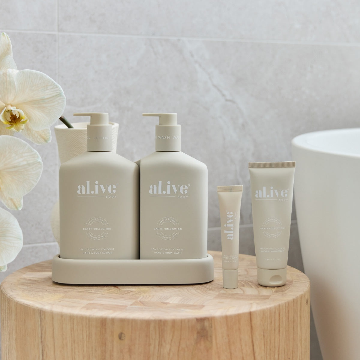 al.ive Tinted Lip Butter - Nude Coconut