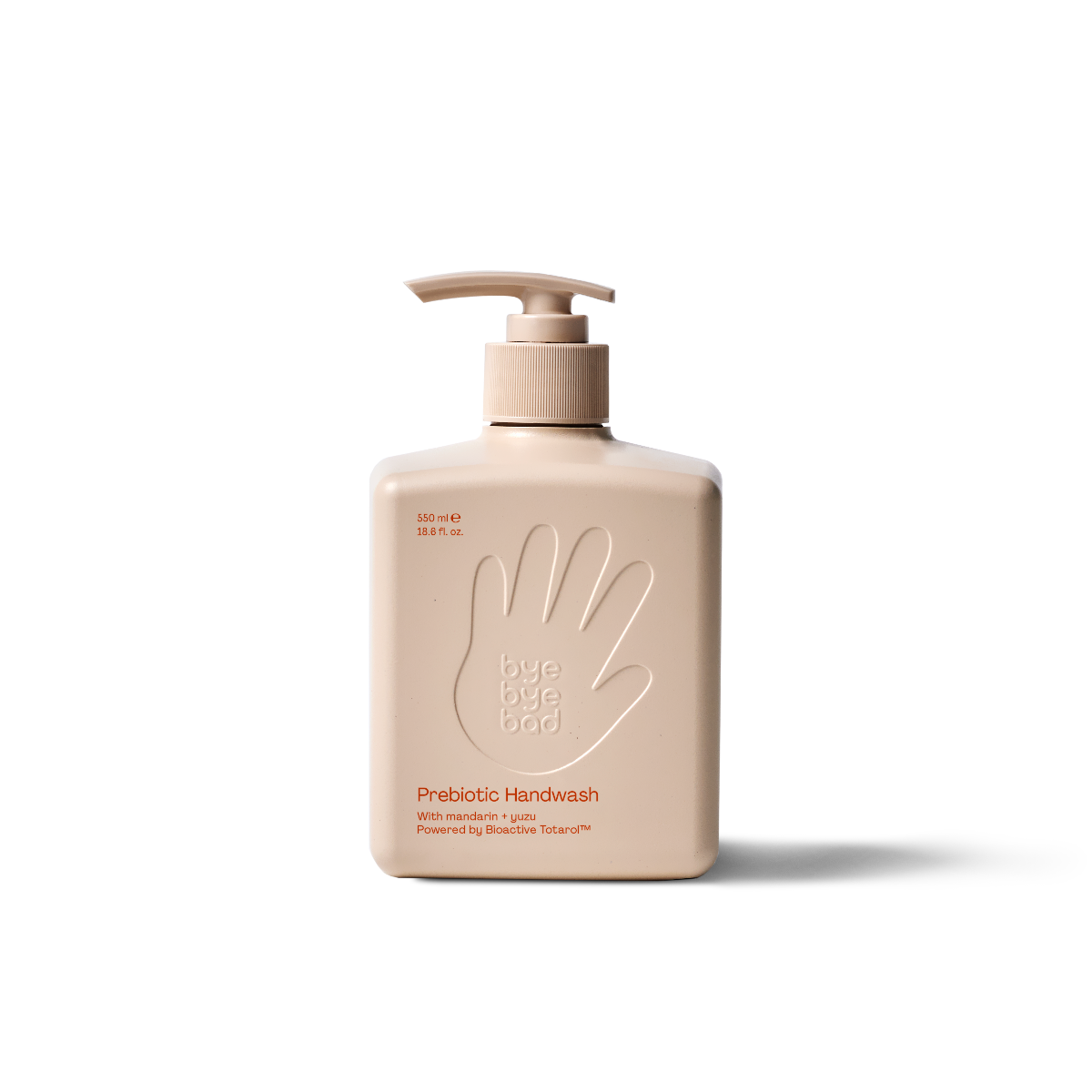 bye bye bad-Prebiotic Handwash with mandarin + yuzu 550ml