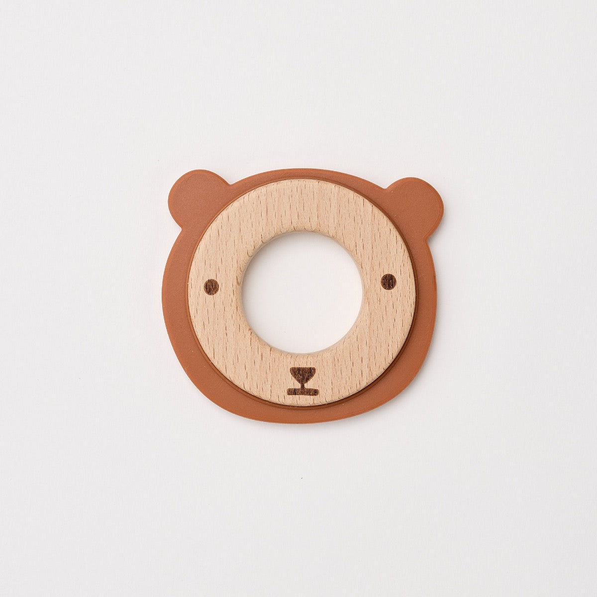 Over The Dandelions-Bailey the Bear Teether Wood + Silicone