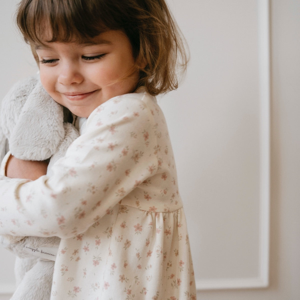 Jamie Kay-Snuggle bunnies-Penelope the Bunny-Violet 30cms