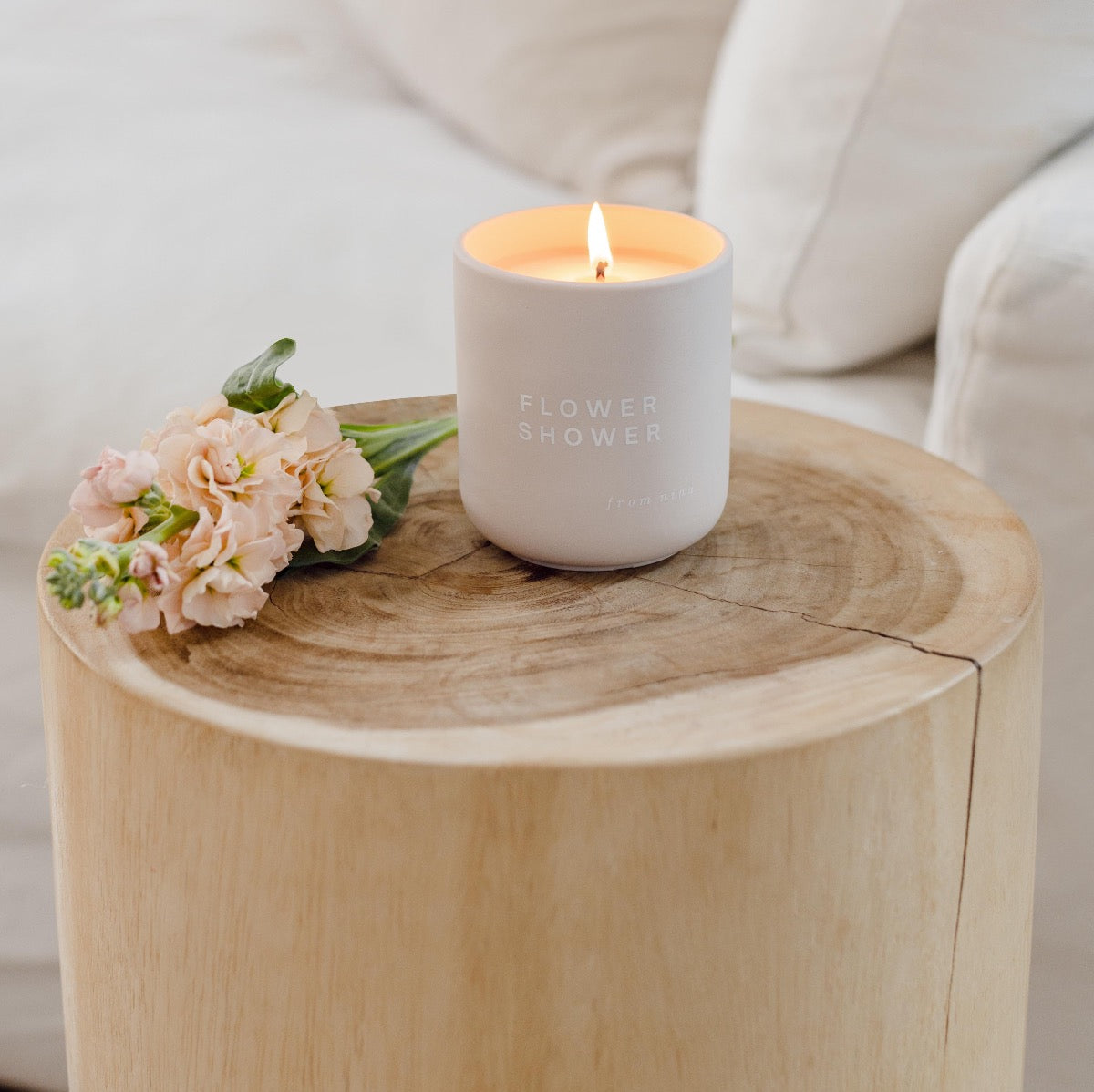 From Nina-Flower Shower Perfumed Candle 310g