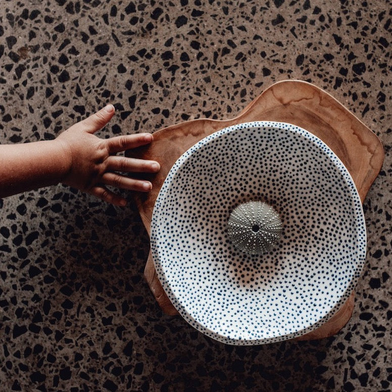 Little Kina - Bowl Blue Spots