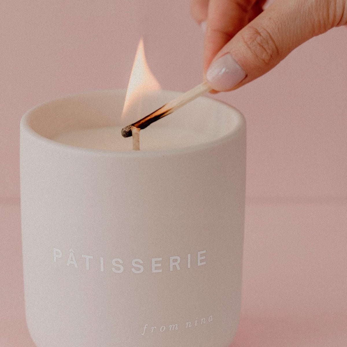 From Nina-Patisserie Perfumed Candle  310g