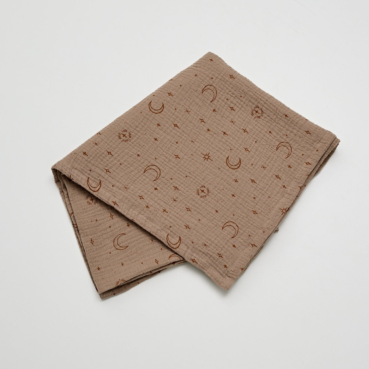 Over The Dandelions-Organic Muslin Swaddle -Night Sky