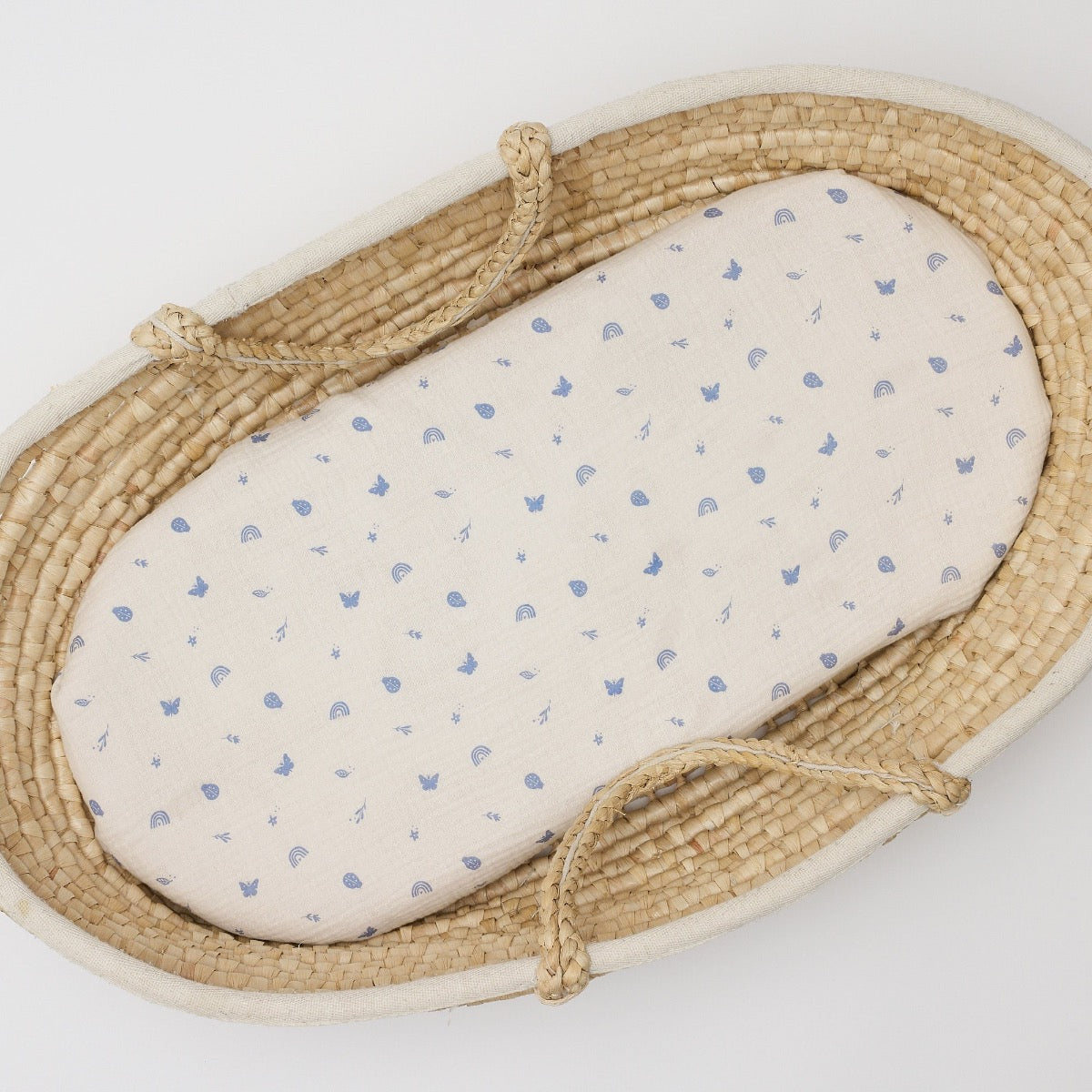 Over The Dandelions-Organic Muslin Swaddle - Enchanted Garden