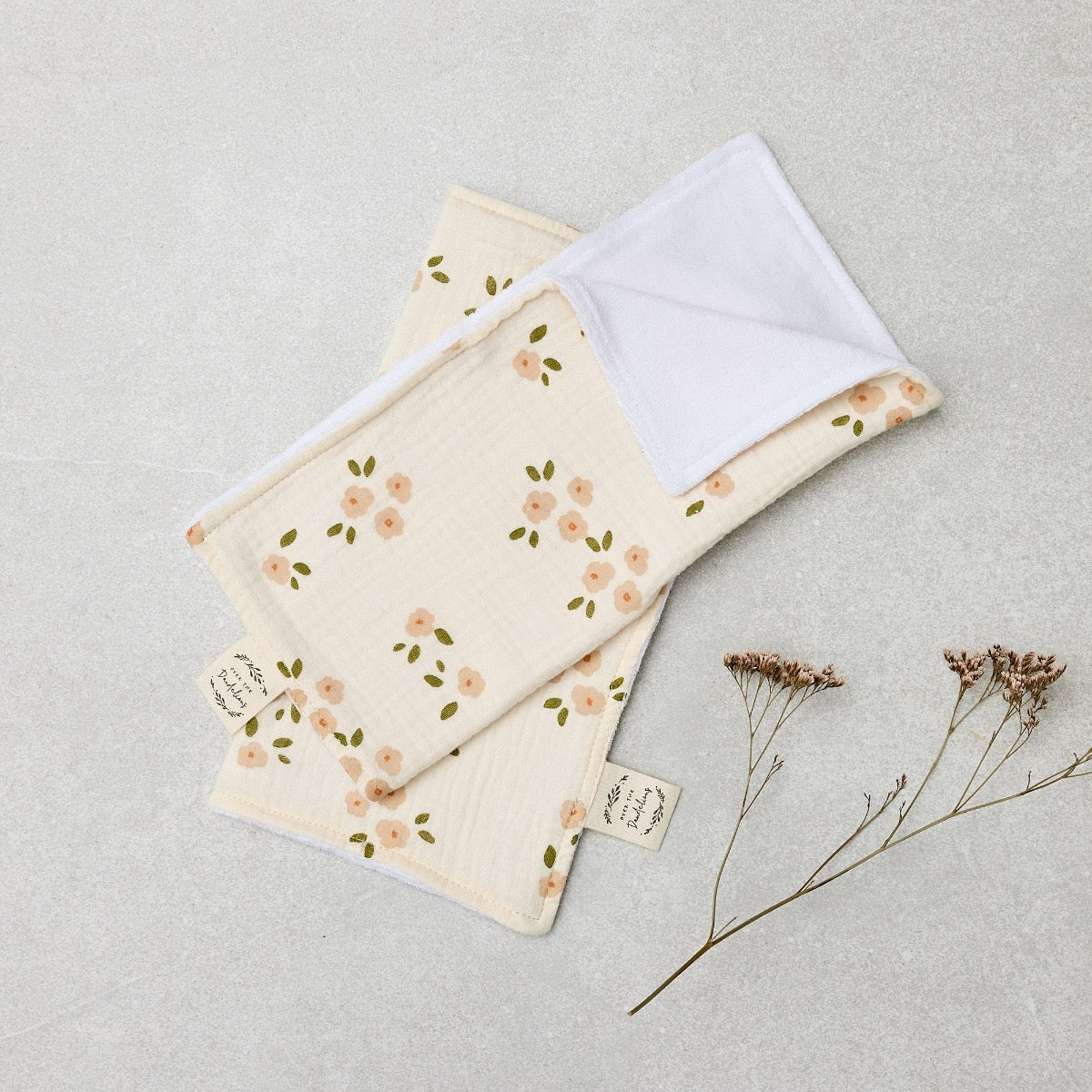 Over The Dandelions-Wash Cloth Set of 2 - Daisy