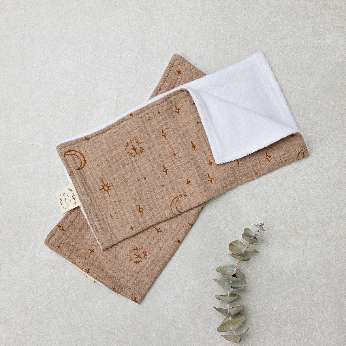 Over The Dandelions-Wash Cloth Set of 2 - Night Sky