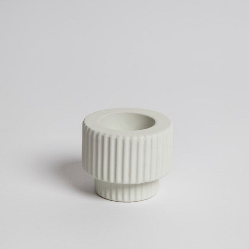 Ned Collections Munster Tea Light - White