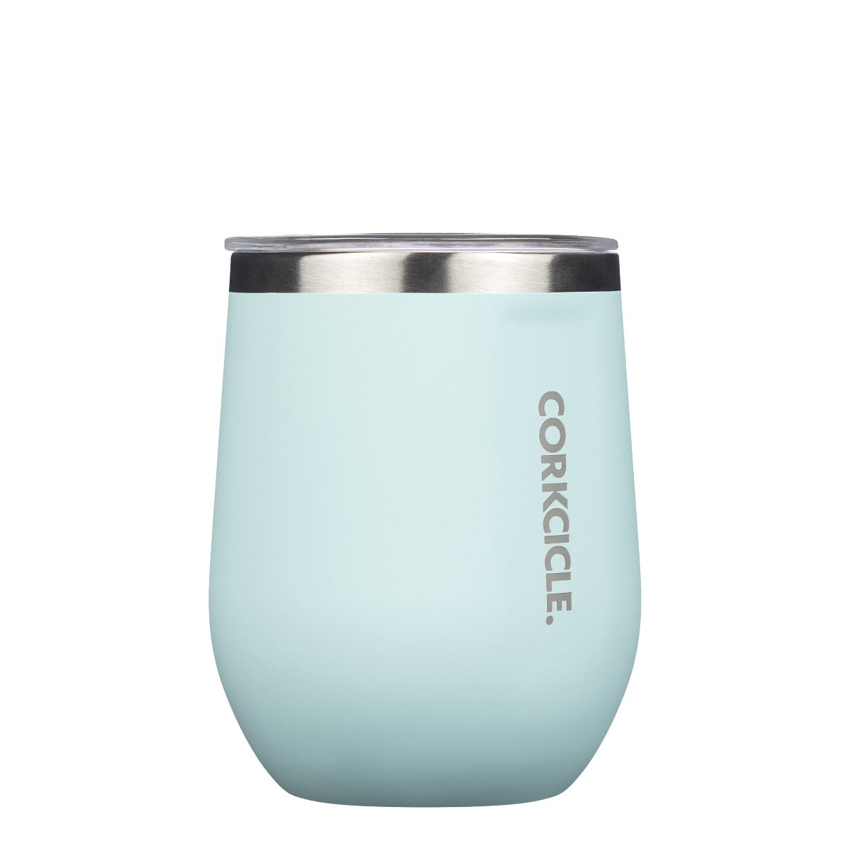 Corkcicle Classic Stemless 355ml - Powder Blue - Insulated Stainless Steel Cup