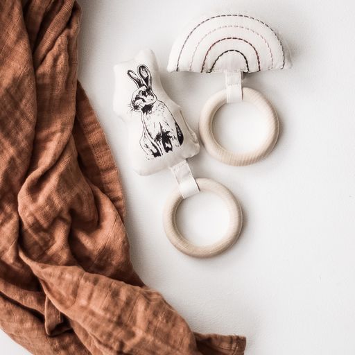 Burrow & Be Burrowers Baby Teethers (Set of 2)