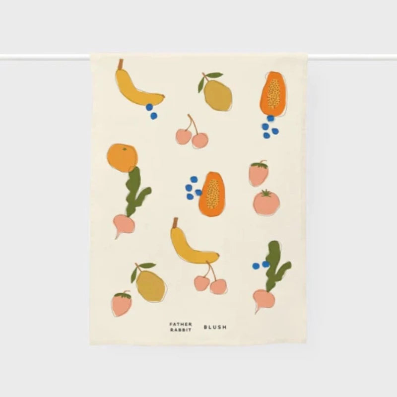 Father Rabbit x Blush - Tea Towel
