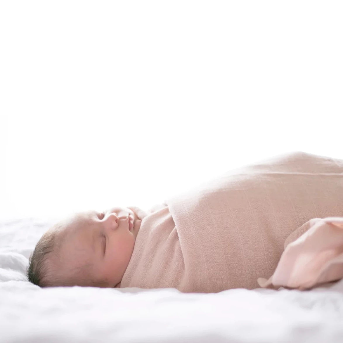 Burrow & Be Muslin Wrap - Blush