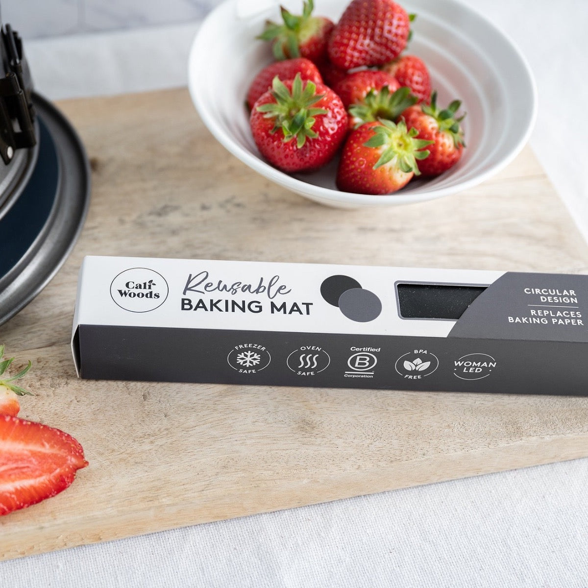 Cali Woods-Reusable Baking Mat-Dark Mood