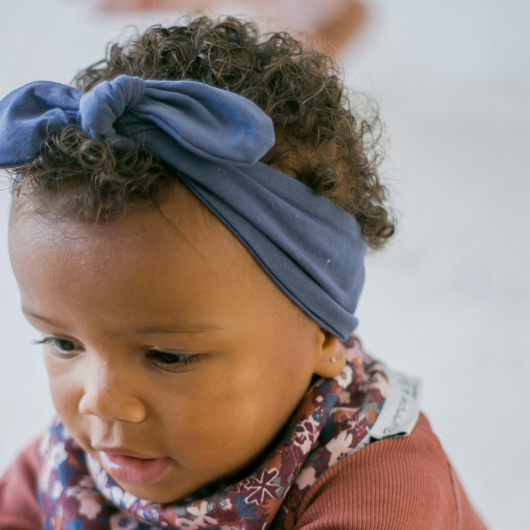 Burrow & Be Essentials Baby Headband - Ink
