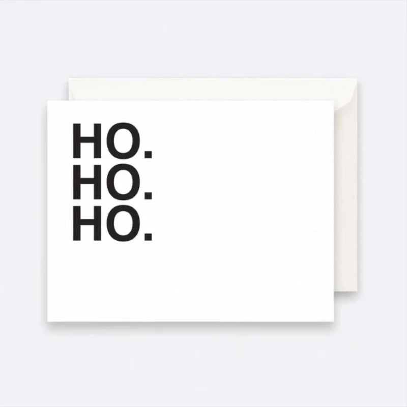 Father Rabbit - Bold "Hohoho" Card