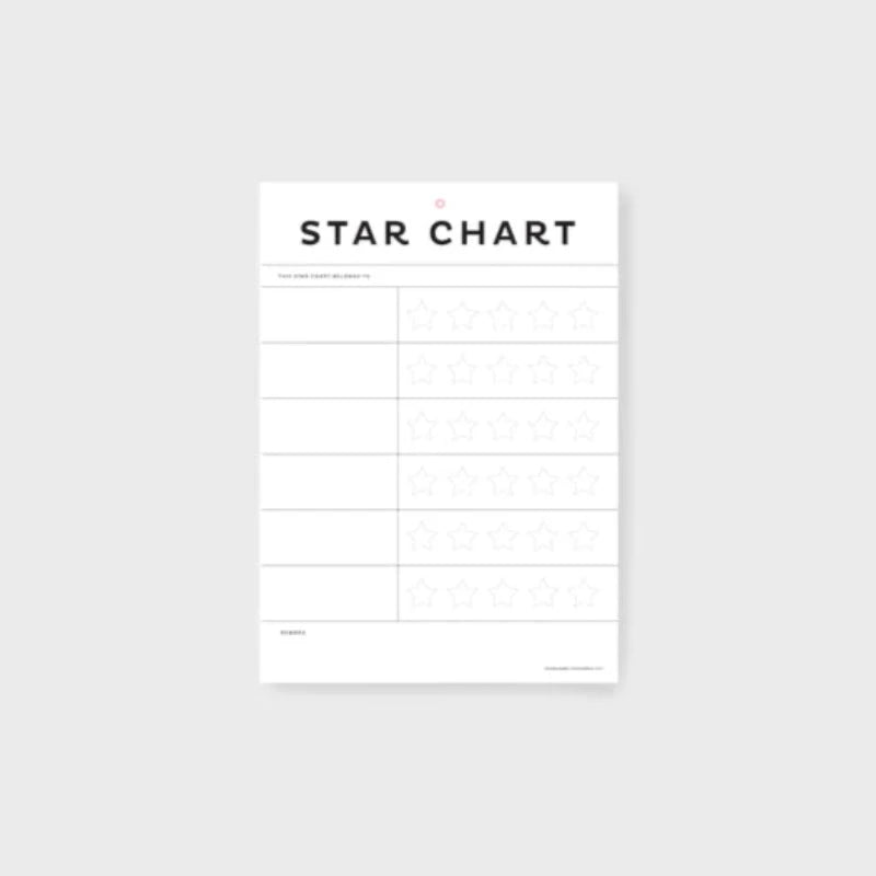 Father Rabbit - A4 Star Chart