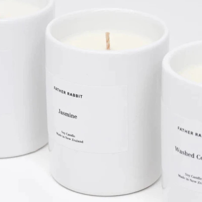 Father Rabbit Soy Scented Candle - Jasmine