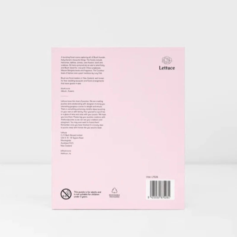 Lettuce Puzzle - Blush