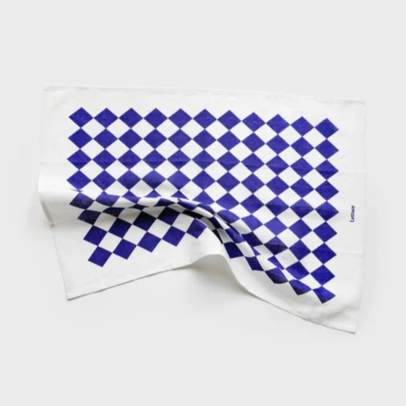 Lettuce Tea Towel - Diamonds