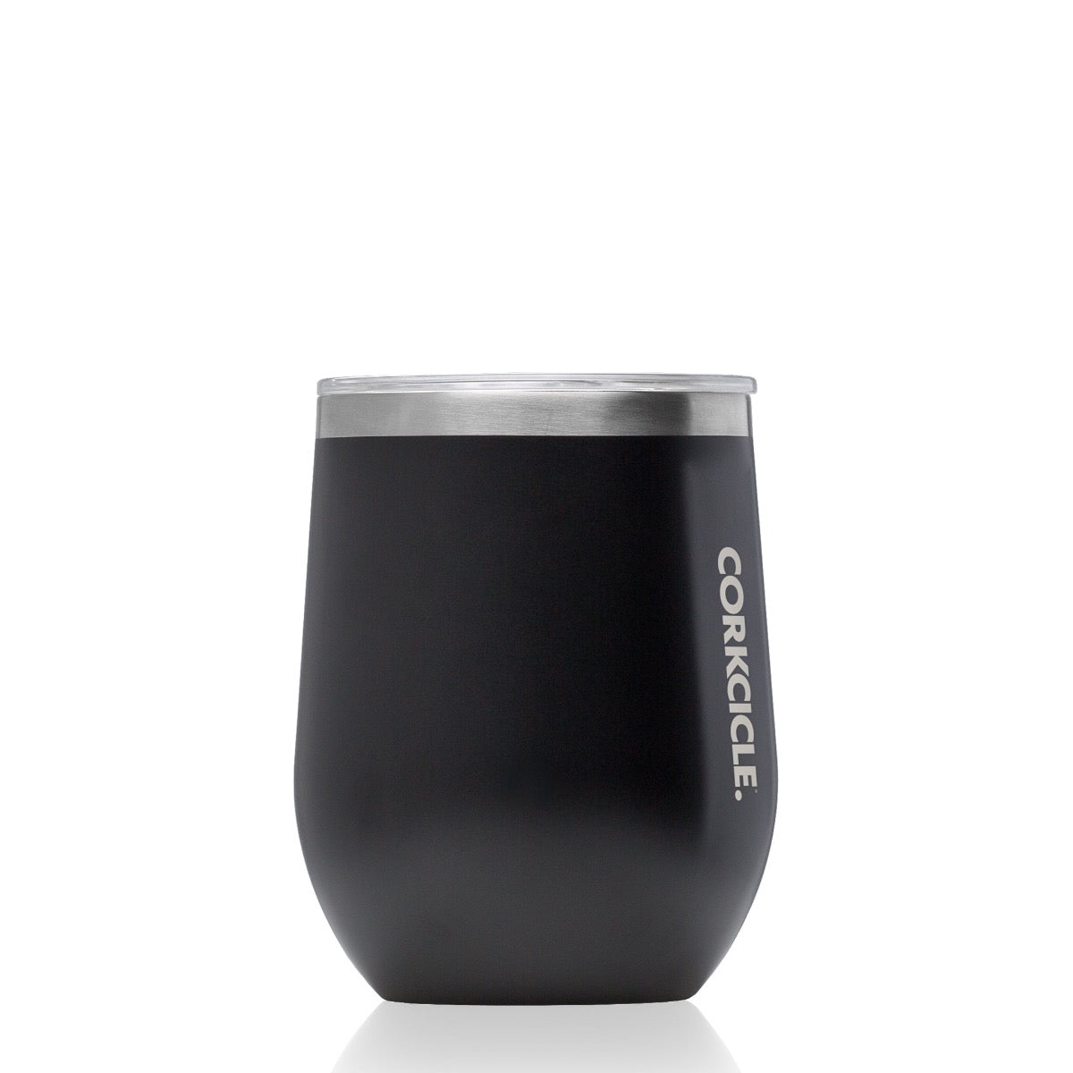 Corkcicle Classic Stemless 355ml - Matte Black - Insulated Stainless Steel Cup