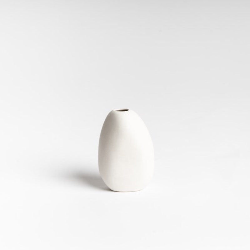 Ned Collections Harmie Vase - Pipi - White