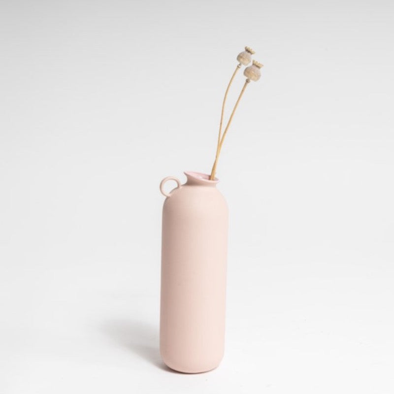 Ned Collections Flugen Vase - Large - Blush Pink