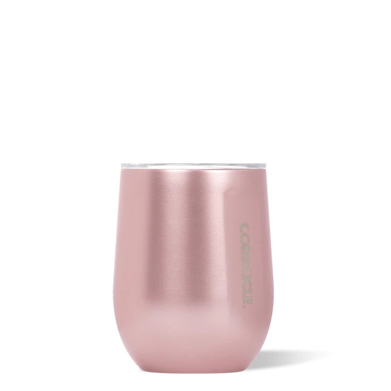 Corkcicle Metallic Stemless 355ml - Rose Metallic - Insulated Stainless Steel Cup