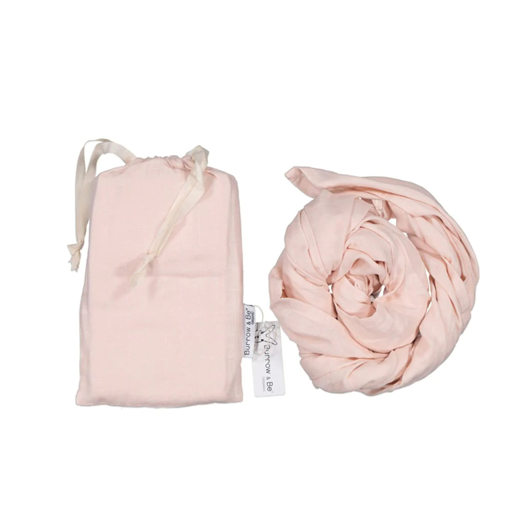 Burrow & Be Muslin Wrap - Blush