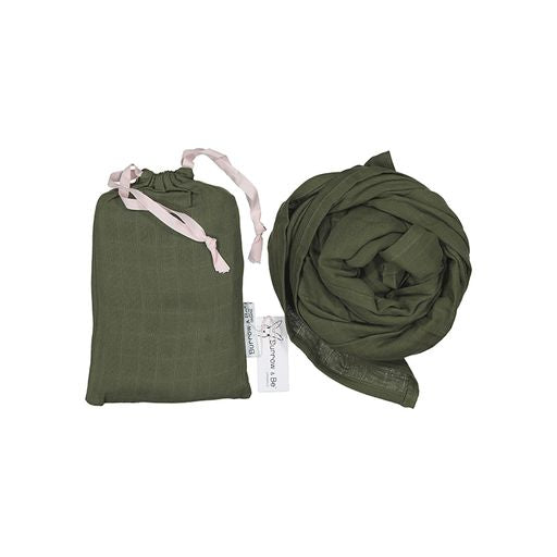 Burrow & Be Muslin Wrap - Olive