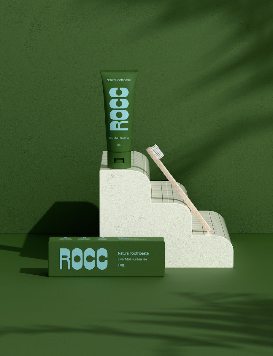 ROCC-River Mint + Green Tea Toothpaste