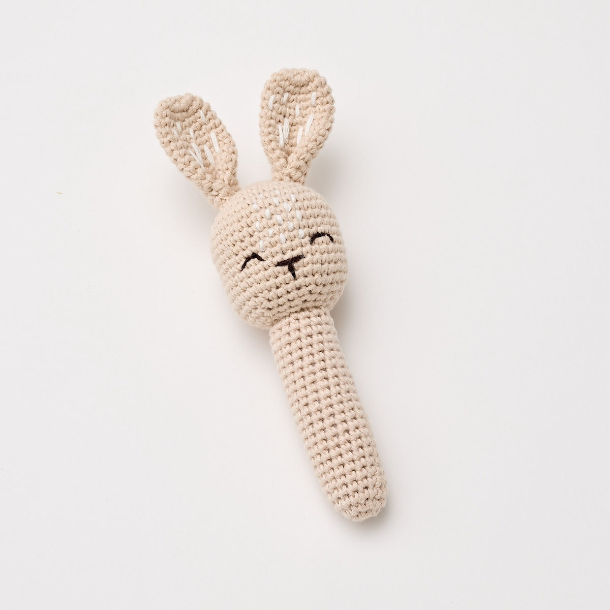 Over The Dandelions-Crochet Bunny Rattle Sand