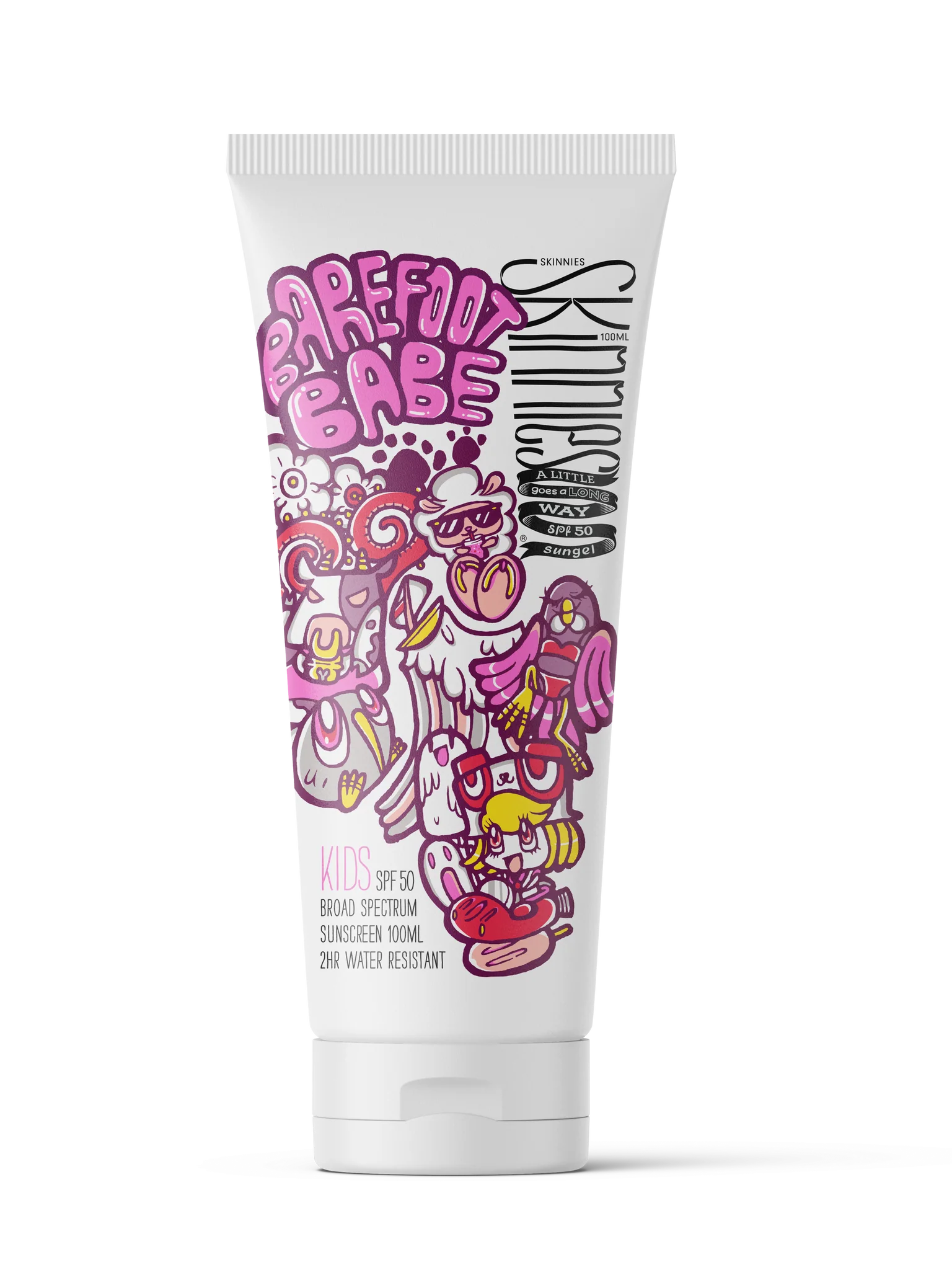 Skinnies-Barefoot Babe Kids SPF50 100ml