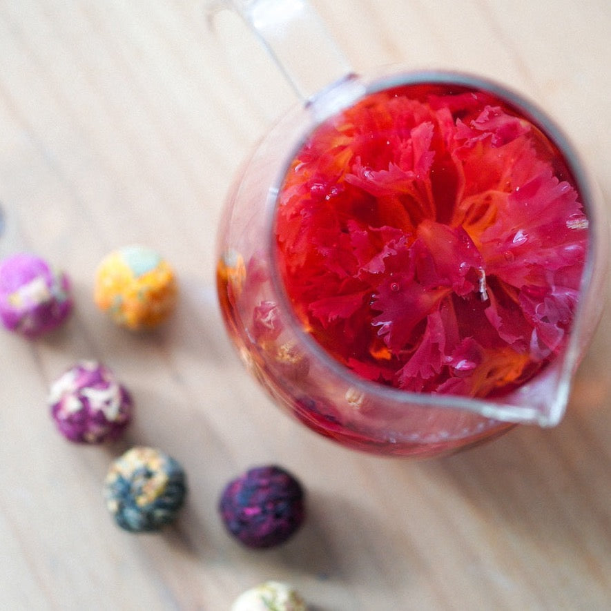 Better Tea - Individual Blooming Tea Ball Hibiscus