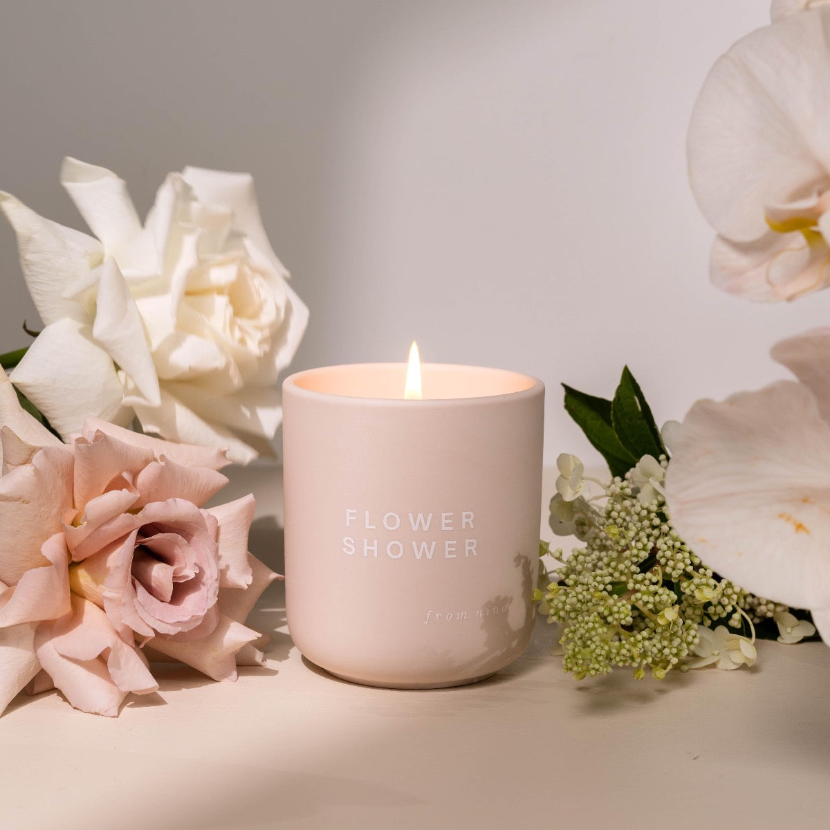 From Nina-Flower Shower Perfumed Candle 310g