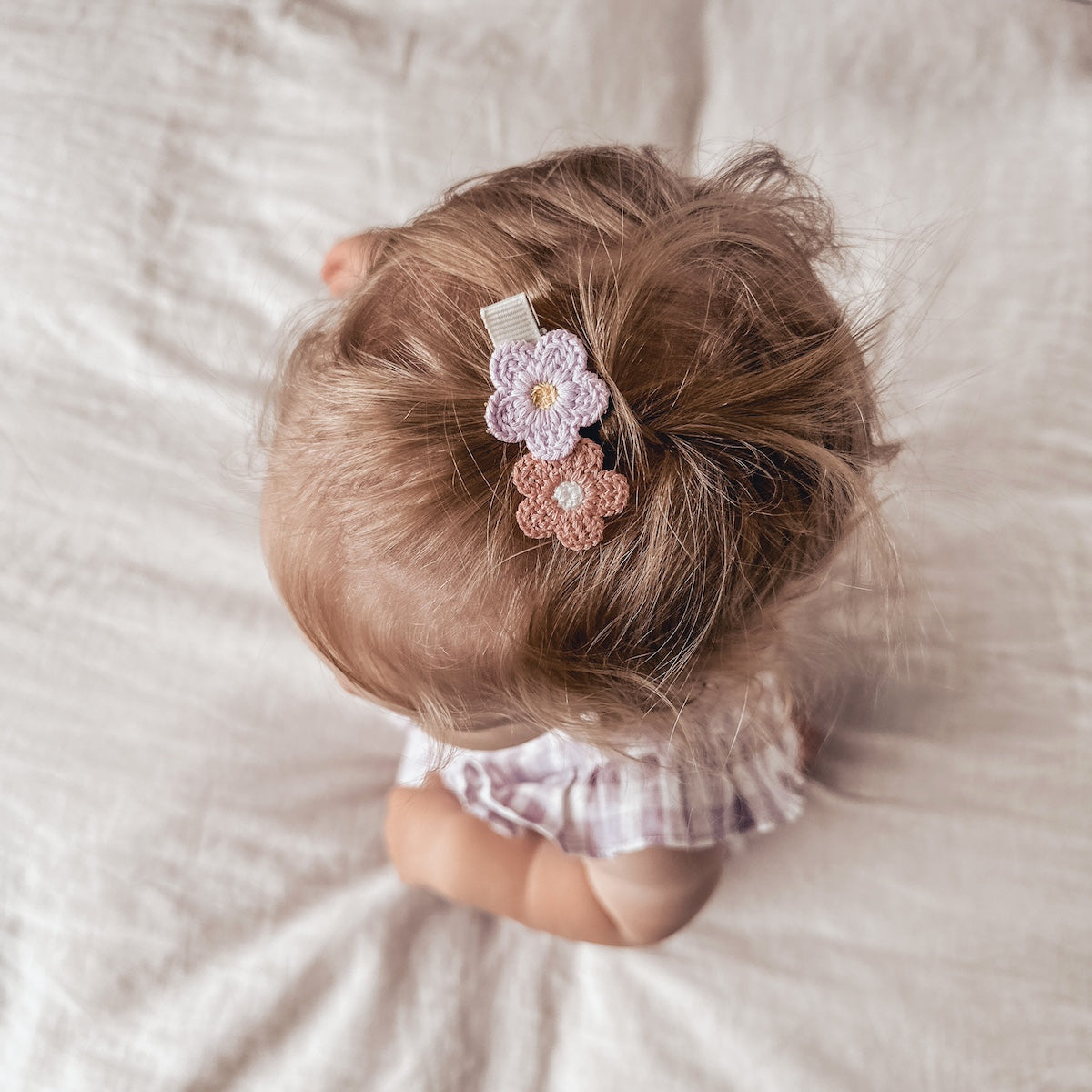 Over The Dandelions-Daisy Hair clips set of 2