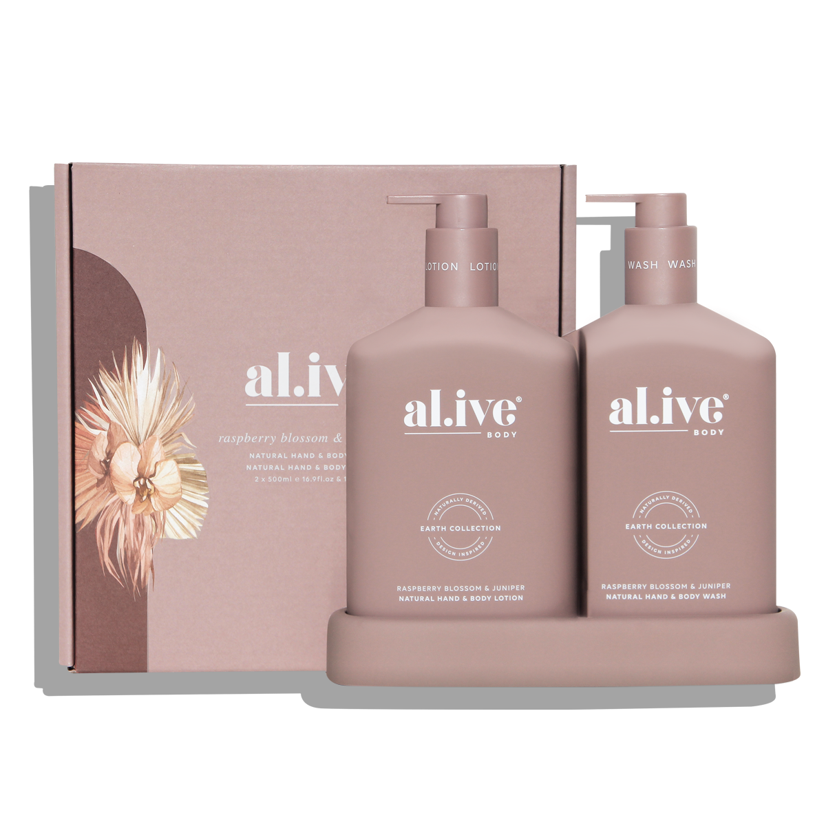 al.ive Wash & Lotion Duo - Raspberry Blossom & Juniper