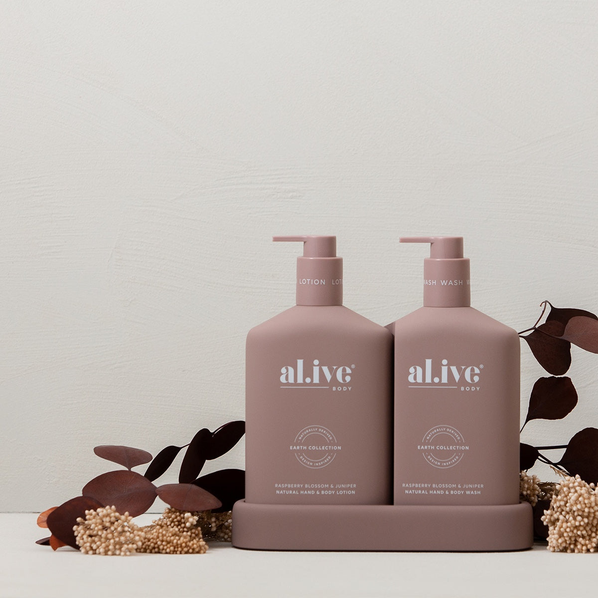 al.ive Wash & Lotion Duo - Raspberry Blossom & Juniper