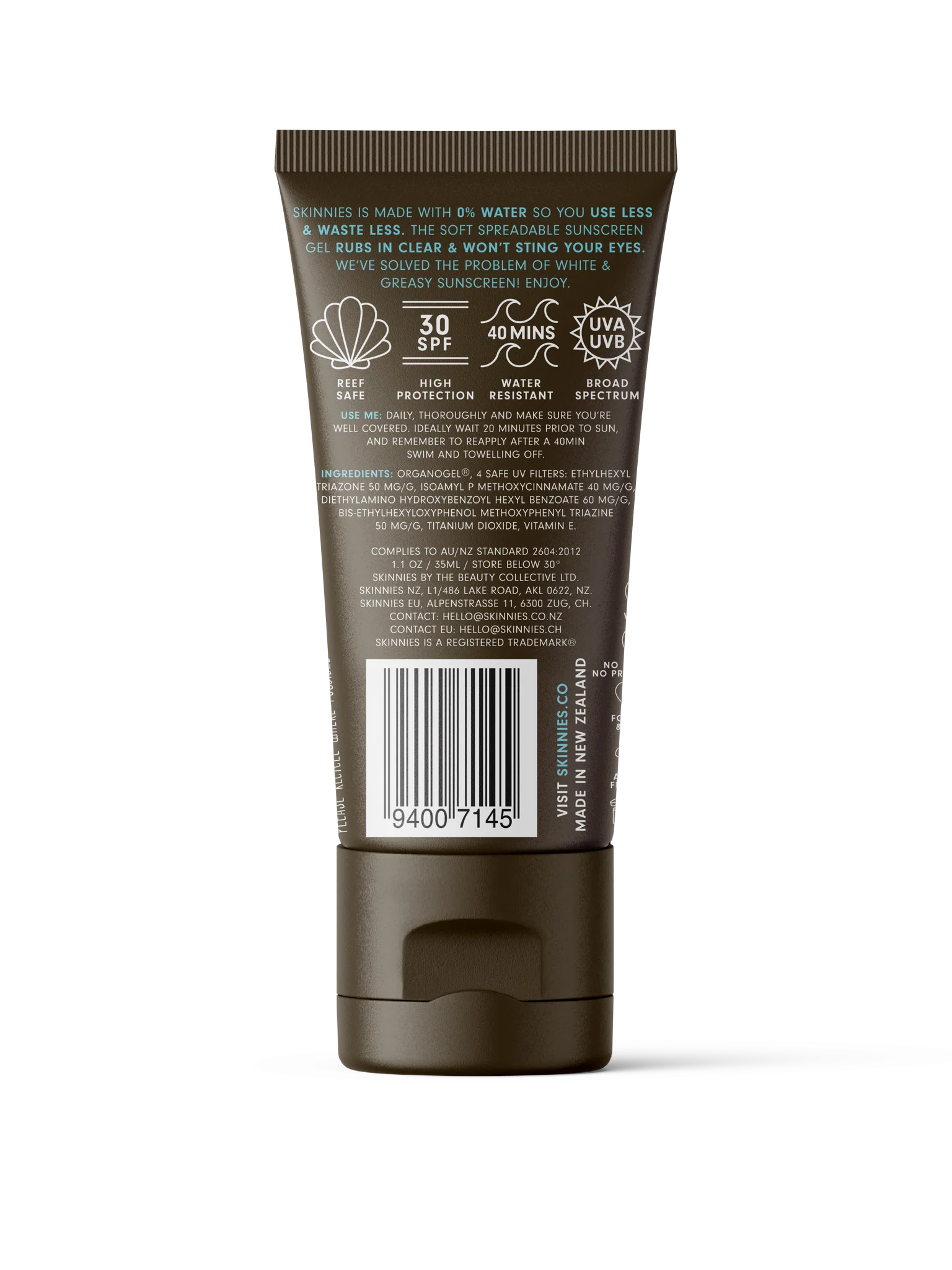 Skinnies-Sungel SPF30 35ml