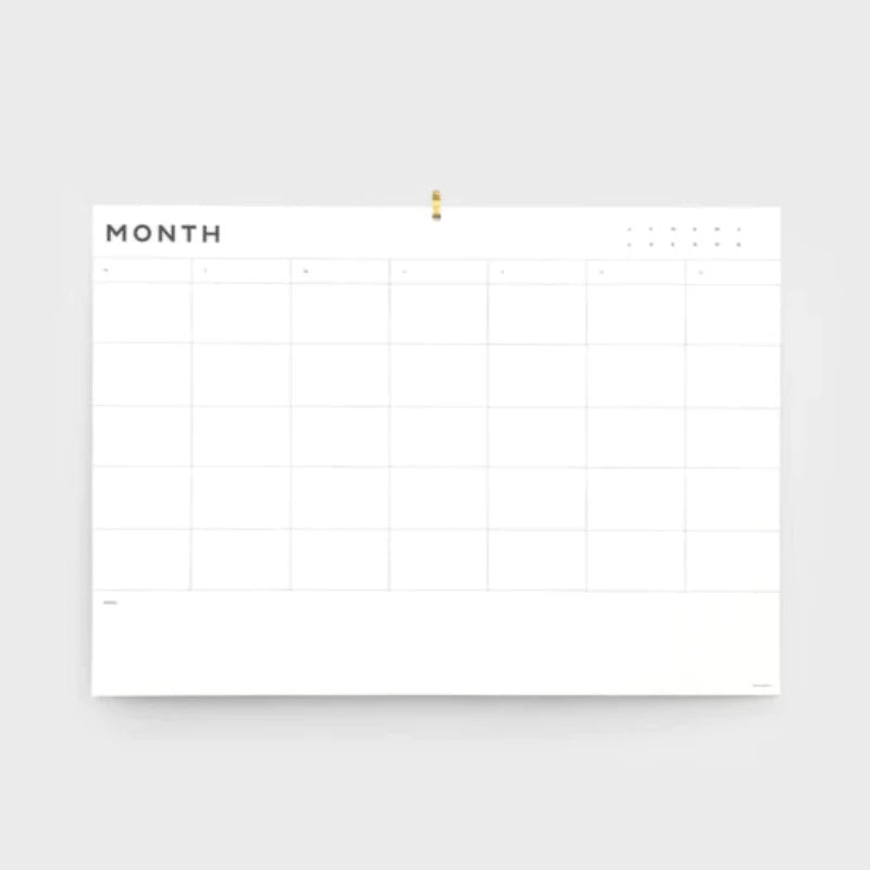 Father Rabbit - A2 Month Planner