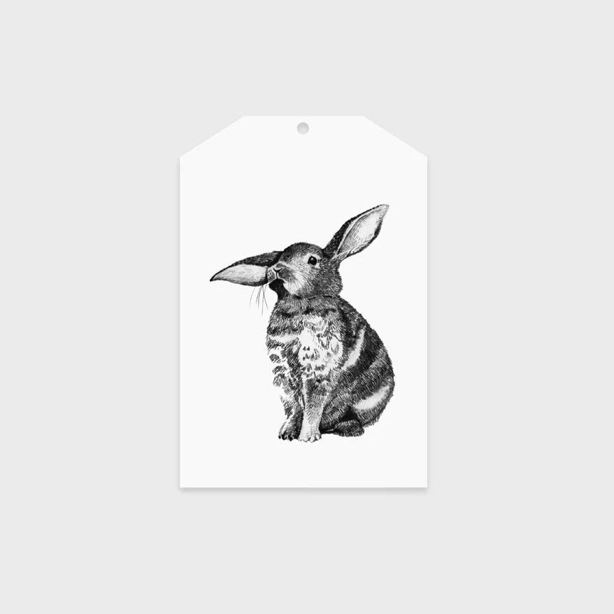 Father Rabbit Gift Tag - Bunny