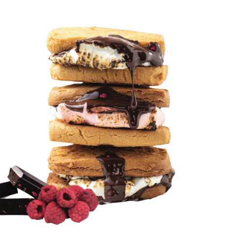 The Remarkable Chocolate Co S'mores Kit - Dark Chocolate and Raspberry 220G
