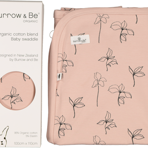 Burrow & Be Baby Swaddle - Last Leaves