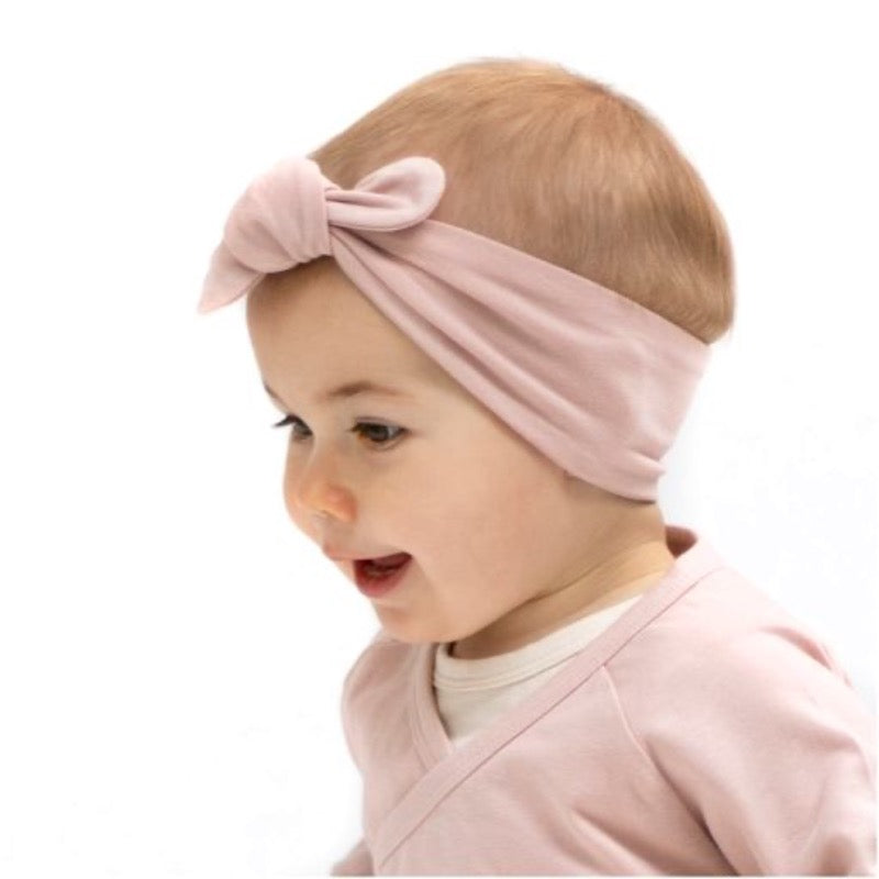 Burrow & Be Essentials Baby Headband - Dusty Rose