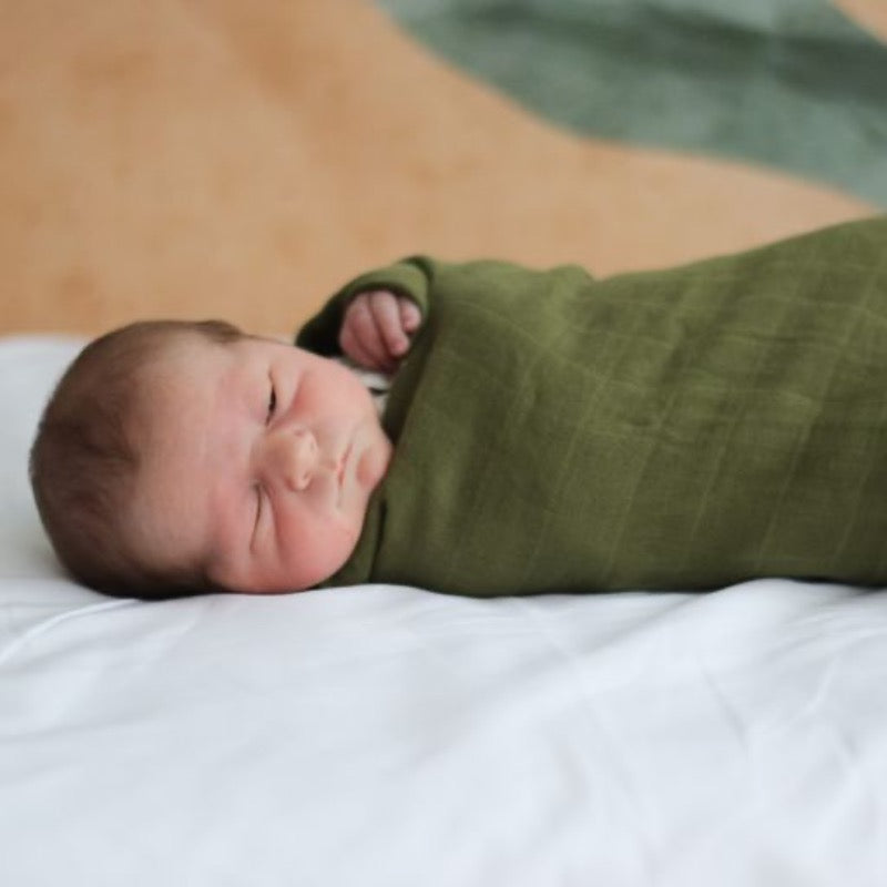 Burrow & Be Muslin Wrap - Pine